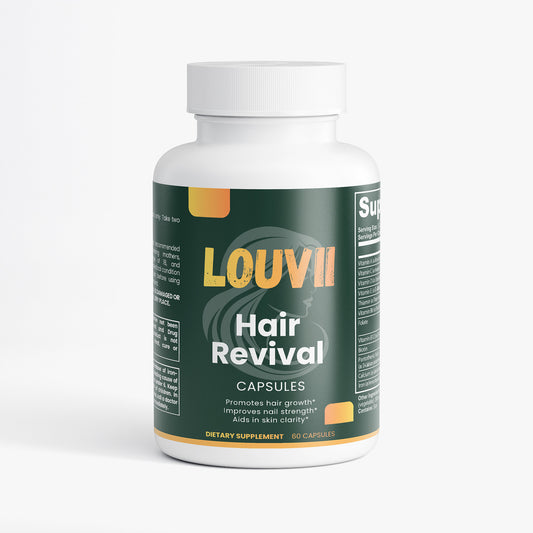 Hair Revival by LouVii — Daily Hair Growth Capsules for Women