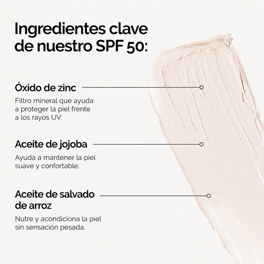 Protector Solar Facial SPF50 en Stick